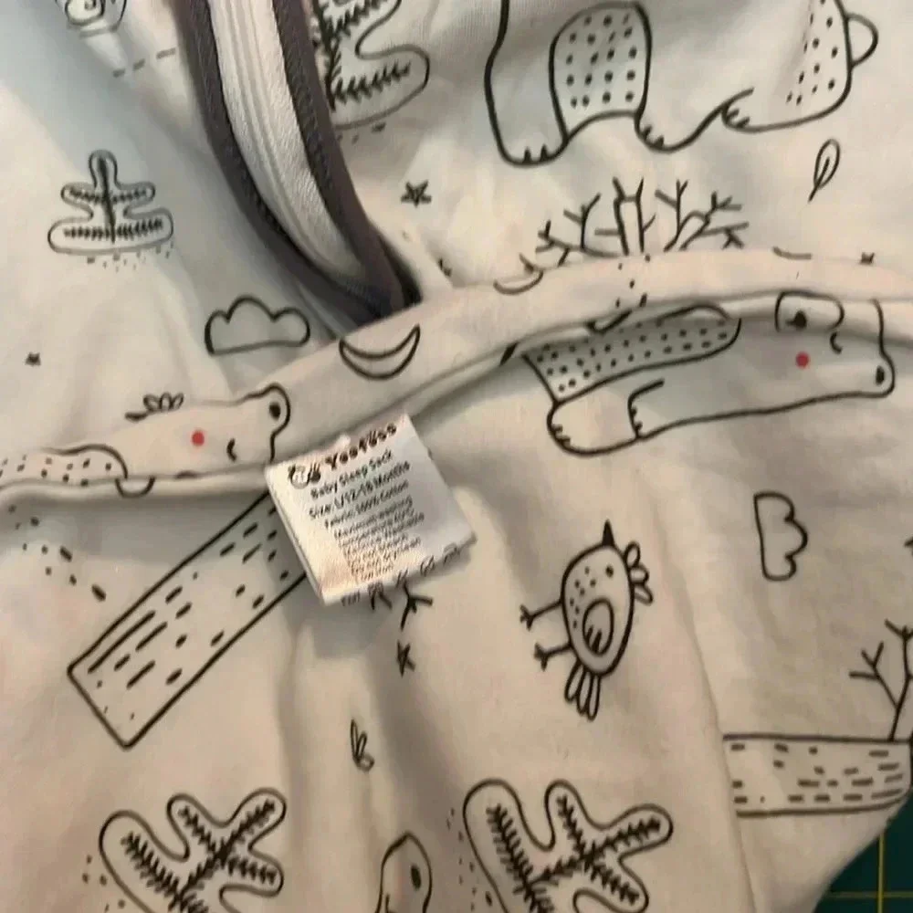 Yoofoss Baby Sleep Sack Bear and Owl Size L